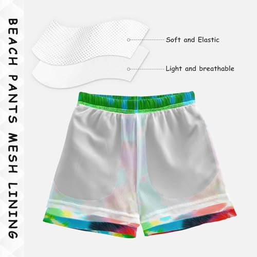 Boys Swim Trunks Tie Dye Color Toddler Swim Shorts Little Boys Bathing Suit Swimsuit Toddler Boy Swimwear 2T 202c16694