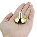 FarBoat 20 Pcs Furniture Leveler Swivel Feet Outdoor Steel Adjustable Furniture Levelers, M8 Threaded Shank Adjust Pads for Table Chair Cabinet Sofa, Gold, 1.34