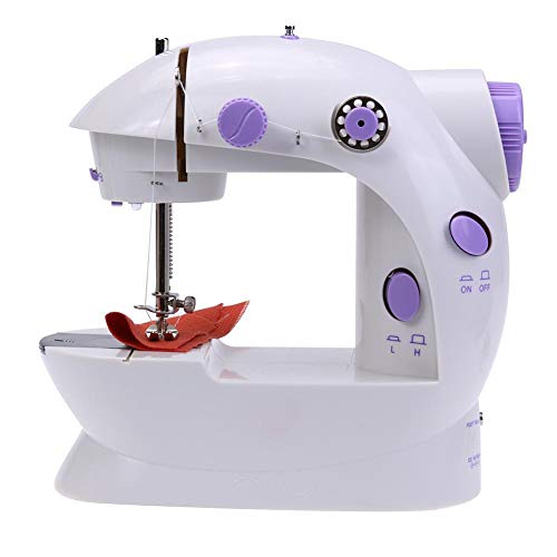 DSA Trade Shop Mini Electric Portable Sewing Machine Household Double Home Thread Portable Gift