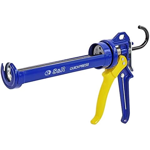 S&R Pistola de Silicona Profesional para Cartuchos de hasta 310 ml Cover