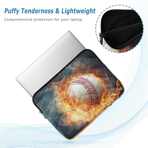 Funda para portátil Fire Baseball Lightning para 13-14 pulgadas miniatura 5