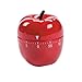 Fun Express Red Apple Classroom Timers - 3 Pieces - Teacher and Classroom Supplies - Home Educational for Kids