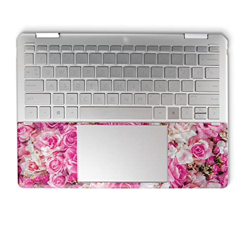 Image of MightySkins Carbon Fiber Skin Compatible with HP Spectre x360 14 inch (2022) Full Wrap Kit - Bed of Roses | Protective, Durable Textured Carbon Fiber Finish | Easy to Apply | Made in The USA