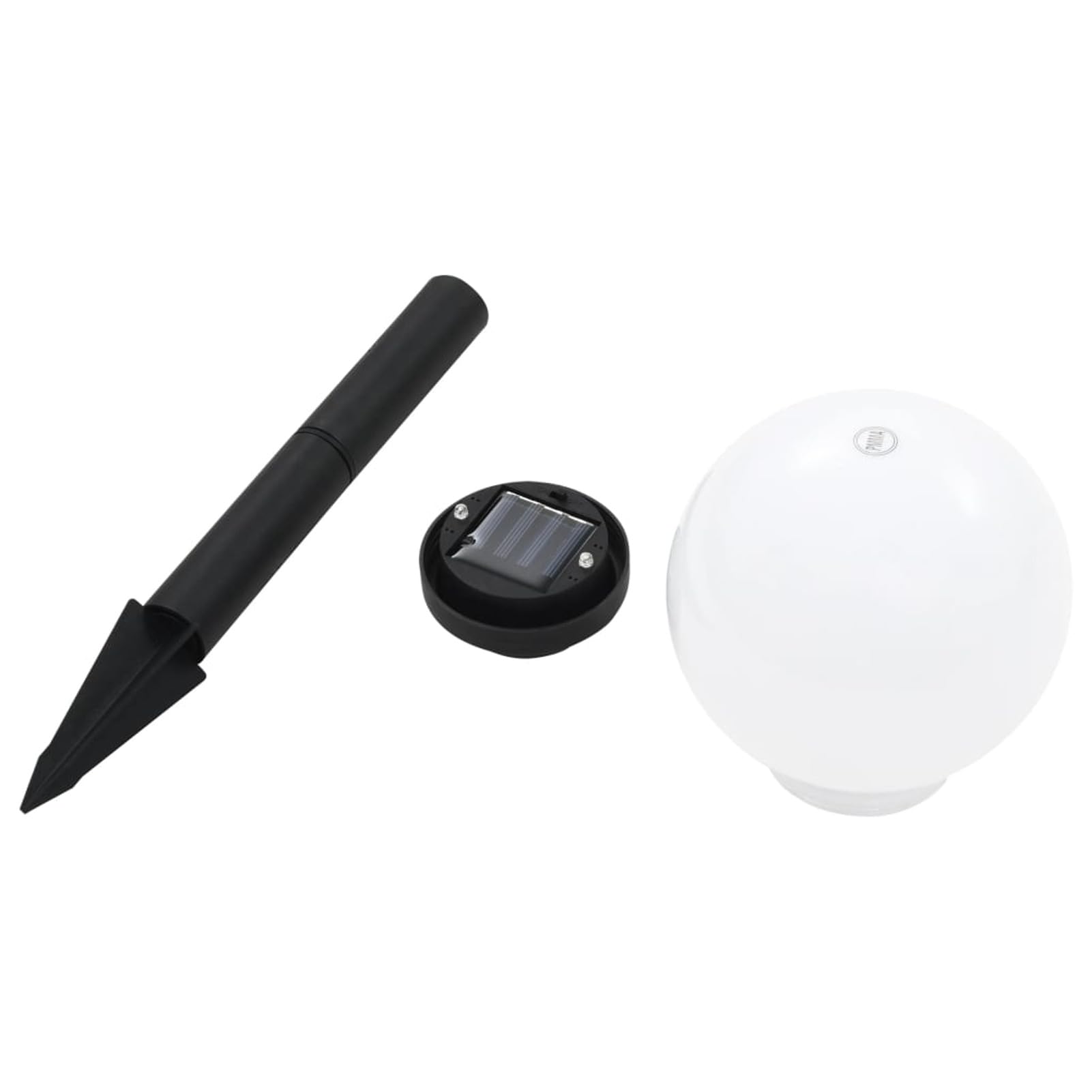 Lampade Solari da Esterni Sferiche 4pz LED RGB 15cm,Illuminazione,Illuminazione da giardino-44457