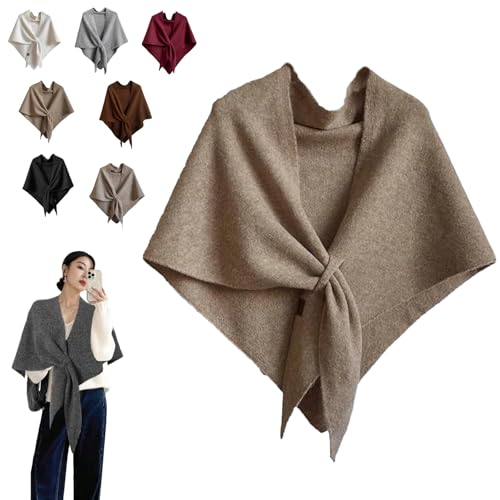 Shawl Wraps for Women, 2025 New Cashmere Shawl Wraps for Women, The Fleece Elegant Knitted Shawls
