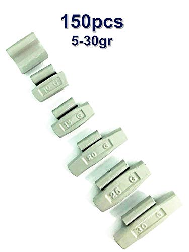 Equilibradora de rueda manual portátil con centrado + 150 plomo plomo masa de impacto 5-30 g