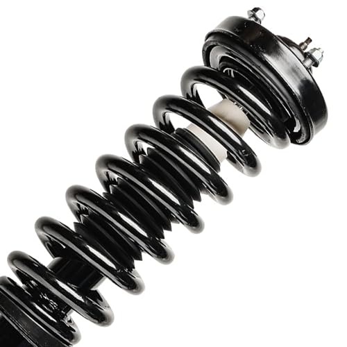 Image of Detroit Axle - 2 Front Struts for 4WD 2004-2008 Ford F-150, 06-08 Lincoln Mark LT [w /o Spacer] Complete Struts with Coil Spring 2005 2006 2007 Replacement Quick Install Ready Strut Shock Assembly