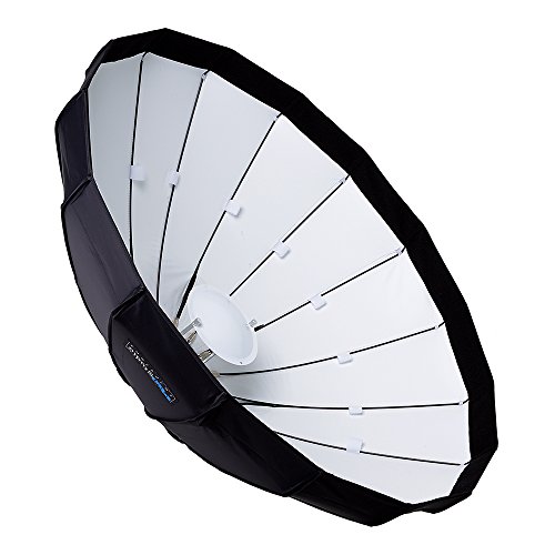 Pro Studio Solutions EZ-Pro 40in (100cm) Collapsible Beauty Dish and Softbox Combination with Broncolor Speedring for Bronocolor (Pulso, Primo, and Unilite), Flashman, and Compatible