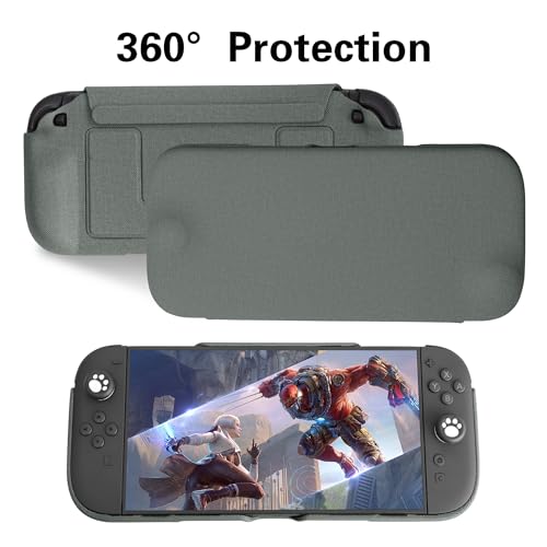 Funda para Switch 2 carcasa magnética con agarre ergonómico 6