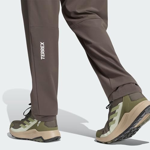 adidas Terrex Multi Essentials pantalon homme rando stretch Shadow Olive M Tall