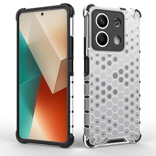 Image of Glasgow Back Case Cover Designed for [ Mi Redmi Note 13 5G ] (Stylish Look | Shock Proof) - Transparent