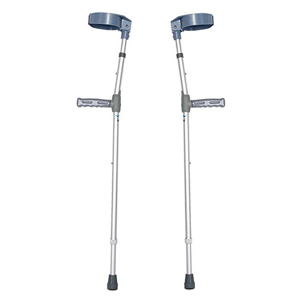 Kijki do chodzenia, kule ortopedyczne, aluminiowe kule ortopedyczne dla dorosłych i nastolatków, regulowane, lekkie, ergonomiczne uchwyty, wygodne uchwyty, wytrzymałe aluminium o wysokiej gęstości,