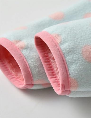 Image of Kids Printed Fleece Jacket Sherpa Lined Lightweight Zip | Toddler Baby Boys Girls Autumn Winter Warm Outerwear Soft Polar Fleece Car Seat Friendly Zip Up Coat