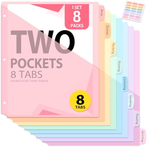 FAOGO 8 Count Dividers with Two Pockets, Handheld Cordless High Power Portable for Home