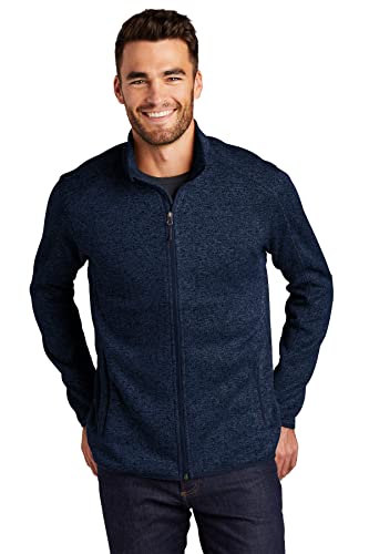 Image of Port Authority Men's Sweater Fleece Jacket