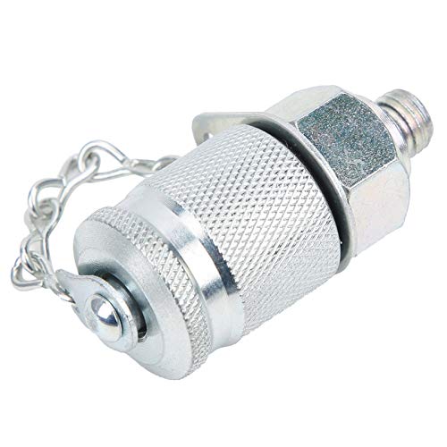 Image of Hydraulic Testing Adapter for High-Pressure Temperature Testing - M8x Thread Test Coupling Compatible with Industrial Hydraulic Systems