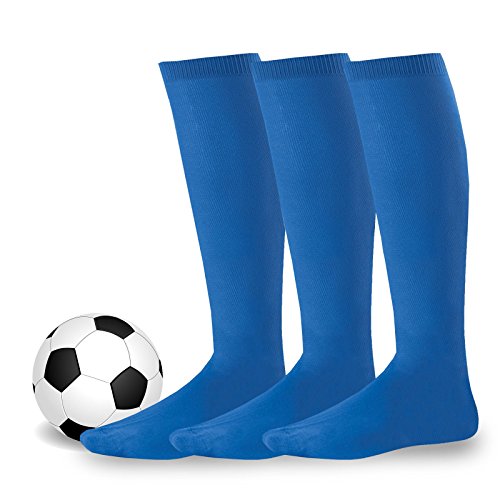 Image of Soccer Athletic Team Sports Knee High Tube Socks Softball Baseball Kids Women Men Unisex