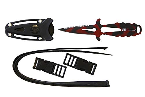 Innovative Scuba Concepts Deluxescuba Dive Knife Wrap 15 Inch 15IN Black