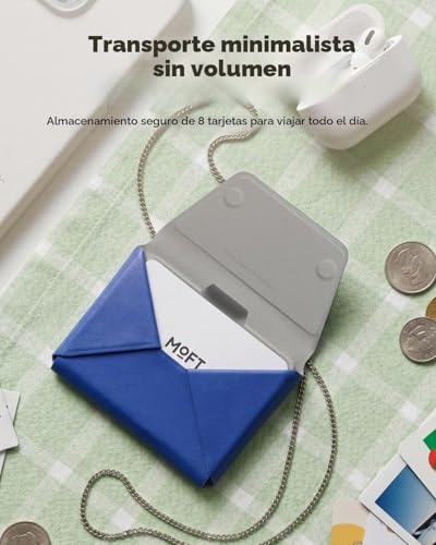 Cartera magnética MOFT para móvil con tarjetero RFID de piel vegana MOVAS 2