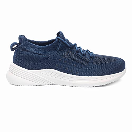 Image of FUEL Trenzo Slip On Shoes for Women, Stylish & Breathable, Comfortable & Durable, Athleisure Knitted Active Wear Casual Shoe for Girls Walking, Running & Gym Shoes