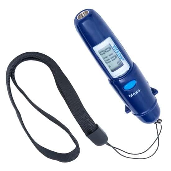Traceable Calibrated Digital Infrared Thermometer with Pocket Clip, -27 to 428 Degrees Fahrenheit, 0.1 Resolution, Accuracy of 1 Degree Celsius