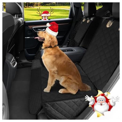 Angooni Hundedecke Rückbank mit Isofix