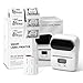 Etikettendrucker - M110 Bluetooth Mini Label Drucker, Barcode Drucker, Aufkleberdrucker, Kompatibel mit Phomemo M110 Etikettendrucker Selbstklebend für QR-Code, Einzelhandel, Kabel, Versand