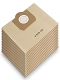 【BREITE KOMPATIBILITÄT】 lululeague 6.959-130.0 Staubsaugerbeutel Passend für Kärcher Staubsauger WD 3, WD 3 Battery, MV 3, WD 3.200 bis WD 3.800 M, SE 4001, SE 4002