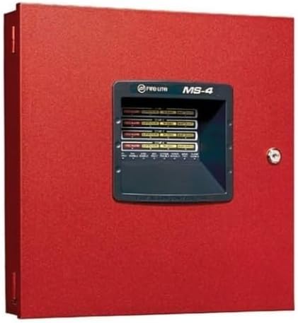 Amazon.com : MS-4 4-Zone Fire Alarm Control Panel, Conventional, 120VAC ...