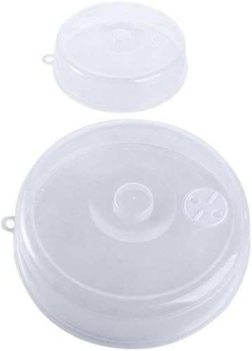Miniatura 5 de Cubierta para salpicaduras de microondas, tapa de conservación fresca, 1 tapa para alimentos, apilable, antisalpicaduras, cubierta especial,