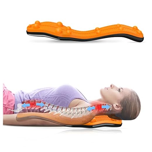 Doctor-Developed, Original Trigger Point Device for Full Back, Neck, Shoulder Pain Relief | Tension Headaches + Migraines | Zero-Stress Neutral Spine | Sitting or Laying | Expect DEEP Pressure