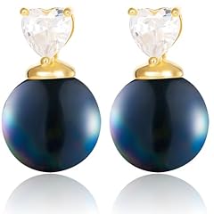 Black-14K Gold Plated