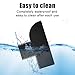 2pcs Barber Enhancement Cards, Black Plastic Easy to Clean Hairline Shaping Spray Tools with Measurement Indicators Reusable Hair Cutting Tools for Edge Hair Liner Beard Shaping Accessories (T Shape)
