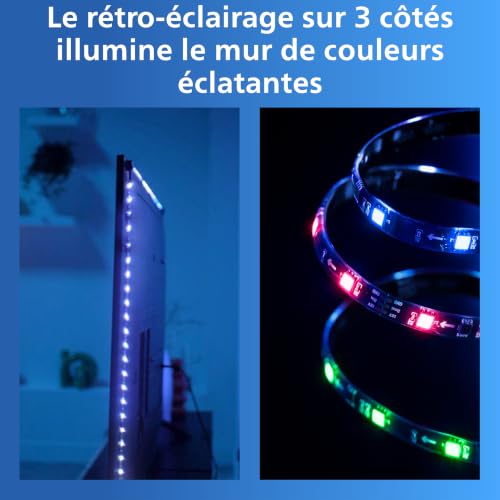 Smart LED Sync Box LED HDMI avec rétroéclairage TV ruban LED RGBIC pour TV 55 65 synchronisation films musique HDMI 2.0 4K 60Hz - vue 6