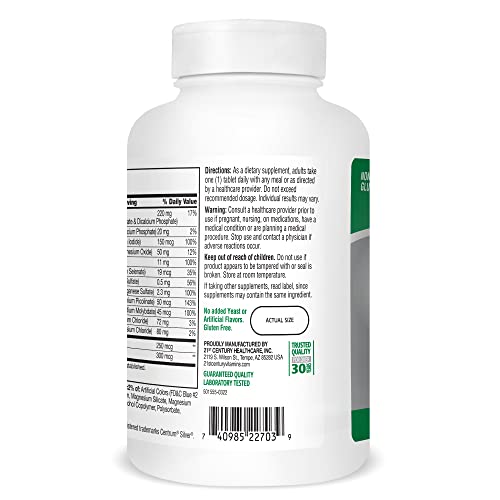 21St Century Sentry Senior Tablets, 265 Count #TOP6