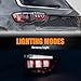 YEQSHNG Halogen Type Inner Tail light Assembly Compatible with 2017-2024 Jeep Compass Tail Lamp Left Driver Side CH2802115 55112837AB