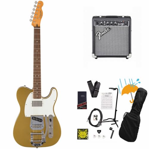 Squier/Classic Vibe Custom Telecaster SH with Bigsby Parchment Pickguard Aztec Gold Fender 10WAvtGLM^[S҃ZbgR