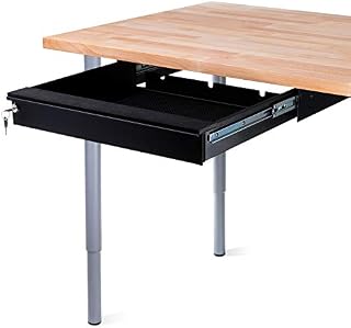 Penn Elcom Under Desk Laptop Drawer, Lockable, for 17” Laptops - Premium Sliding