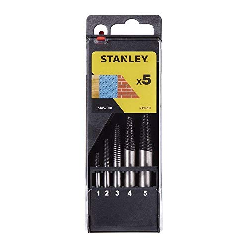 STANLEY STA57000-QZ Cassette con 5 extractores de tornillos