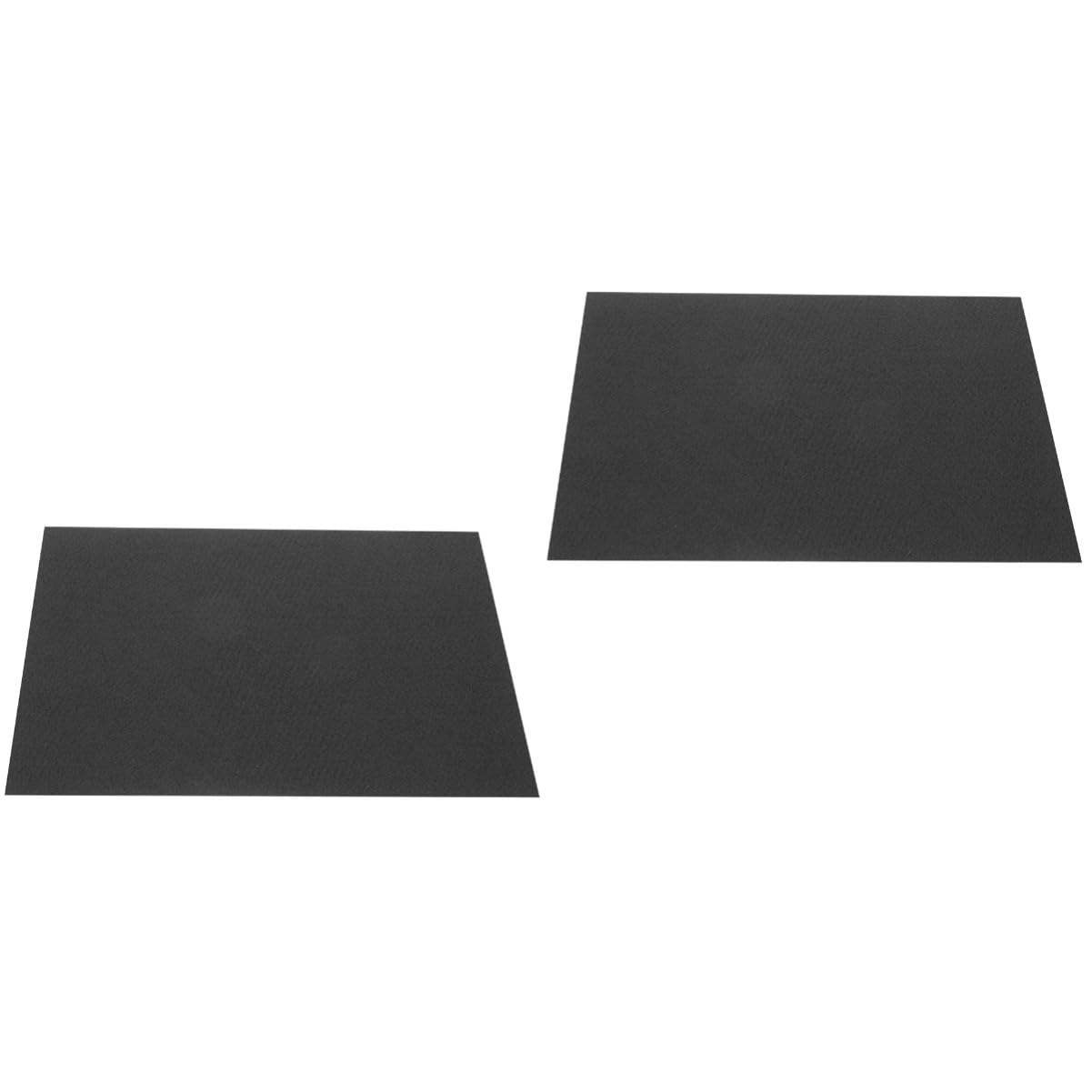 Beatifufu 2pcs Carbon Fiber Felt Pad Welding Material Carbon Felt Welding Blanket Protective Insulation Mat
