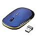 Produktbild SODIAL(R) Ultra-Slim Mini USB Wireless Optisches Rad Maus fuer alle Laptops HP Dell (blau)