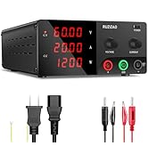Amazon.co.jp: RUZIZAO 安定化電源 (0~30V 0~10A) DC安定化