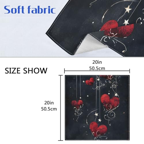 Servilletas de tela polyester 20 x 20 pulgadas pack 6 miniatura 6