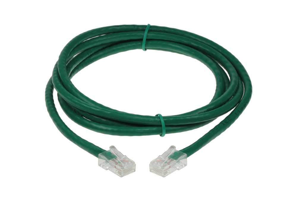 10ft Cat 5E Non-Booted Unshielded (UTP) Ethernet Network Cable - Green