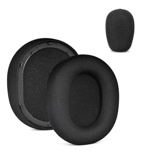 ZLiT Razer BlackShark V2 Pro �C���[�p�b�h�p �����p�w�b�h�z���C���[�N�b�V�����C���[�p�b�h Razer BlackShark V2�w�b�h�Z�b�g�p�b�h(�C���[�p�b�h+�R�b�g���p�b�h)