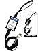 Service Dog Leash with Id Card Holder