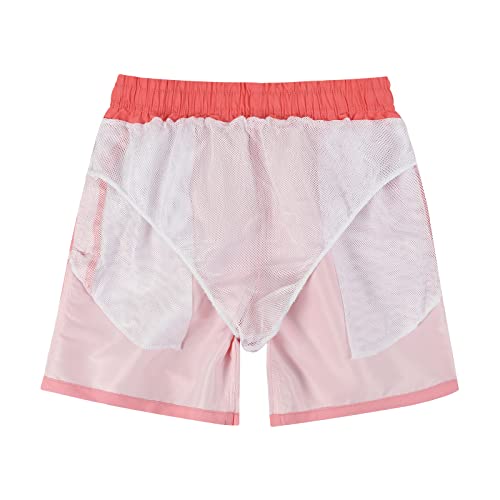 SUNDAY ROSE 3 Pack Mens Swim Trunks with Mesh Lining Quick Dry Swim Shorts Bathing Suit for Men4