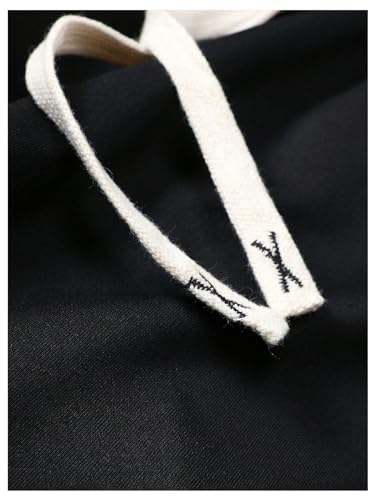 GORGLITTER Roupas esportivas masculinas de 2 peças colorblock de manga curta com cordão na cintura,
