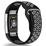 Humenn Bands Compatible for Fitbit Charge 2, Replacement Accessory Sport Band Compatible for Fitbit Charge 2 HR