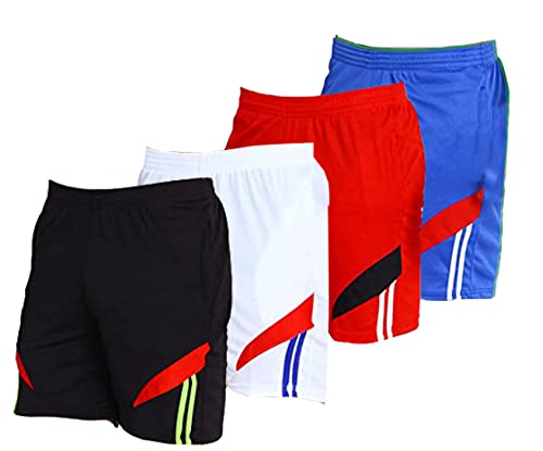 Image of Fort Worth Men's 4 Pack Gym Workout Shorts Quick Dry Bodybuilding Weightlifting Pants Training Running Jogger with Pockets